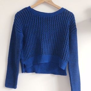 Striped Black and Blue Sweater